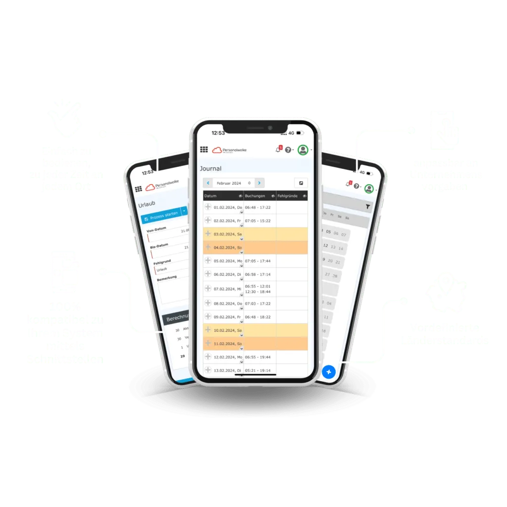 Time recording and travel expense accounting in Austria