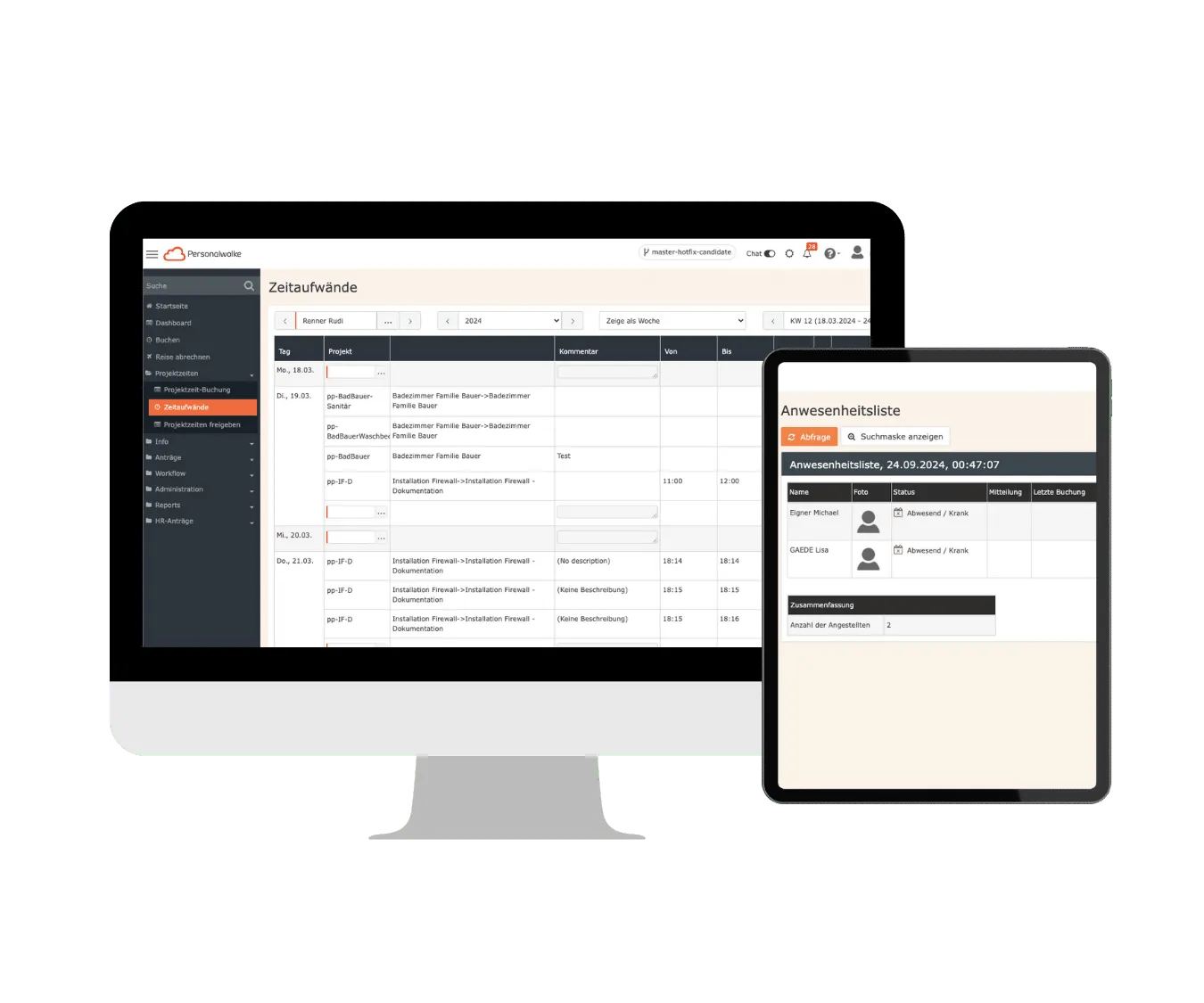Software for employee management
