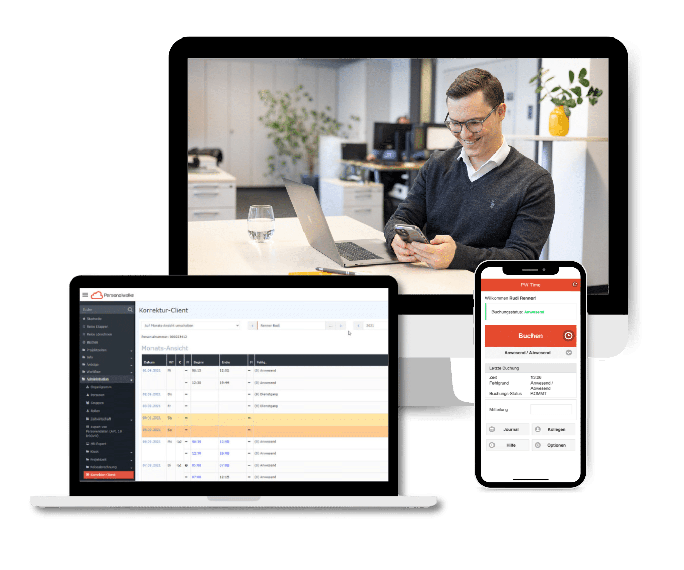 Time recording software in Austria