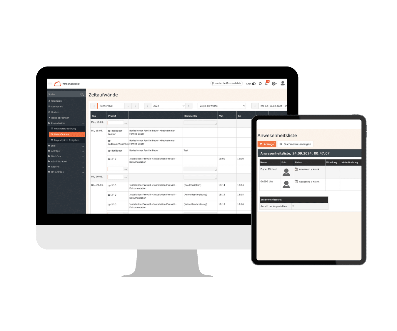 Software for employee management